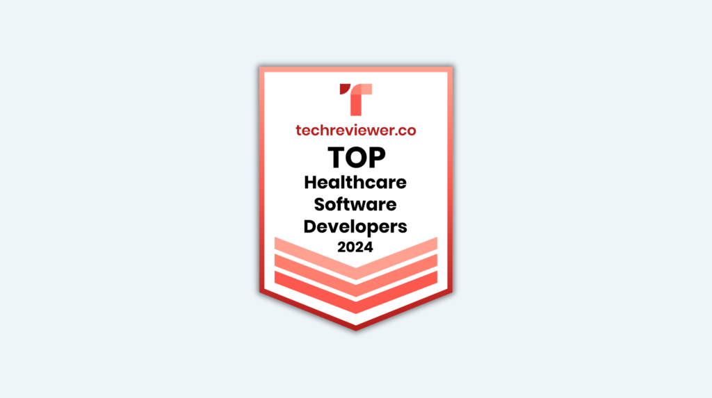 Top Healthcare Software Development Company in 2024 by Techreviewer.co